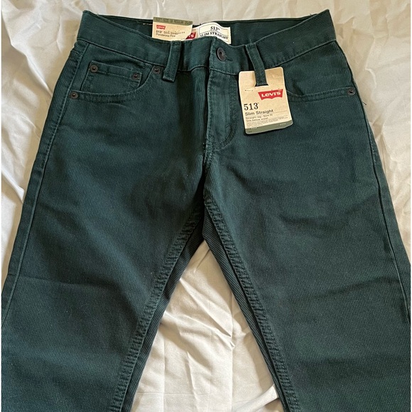 Levi’s 513 Slim Straight Corduroy Pants - Picture 1 of 5
